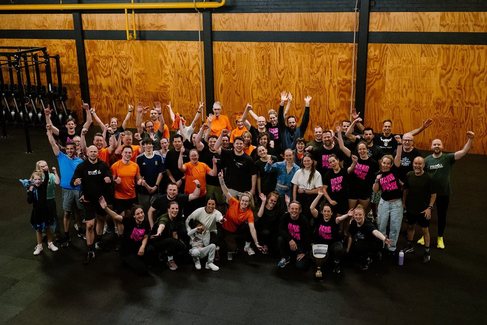 Groepsfoto CrossFit Open 2025